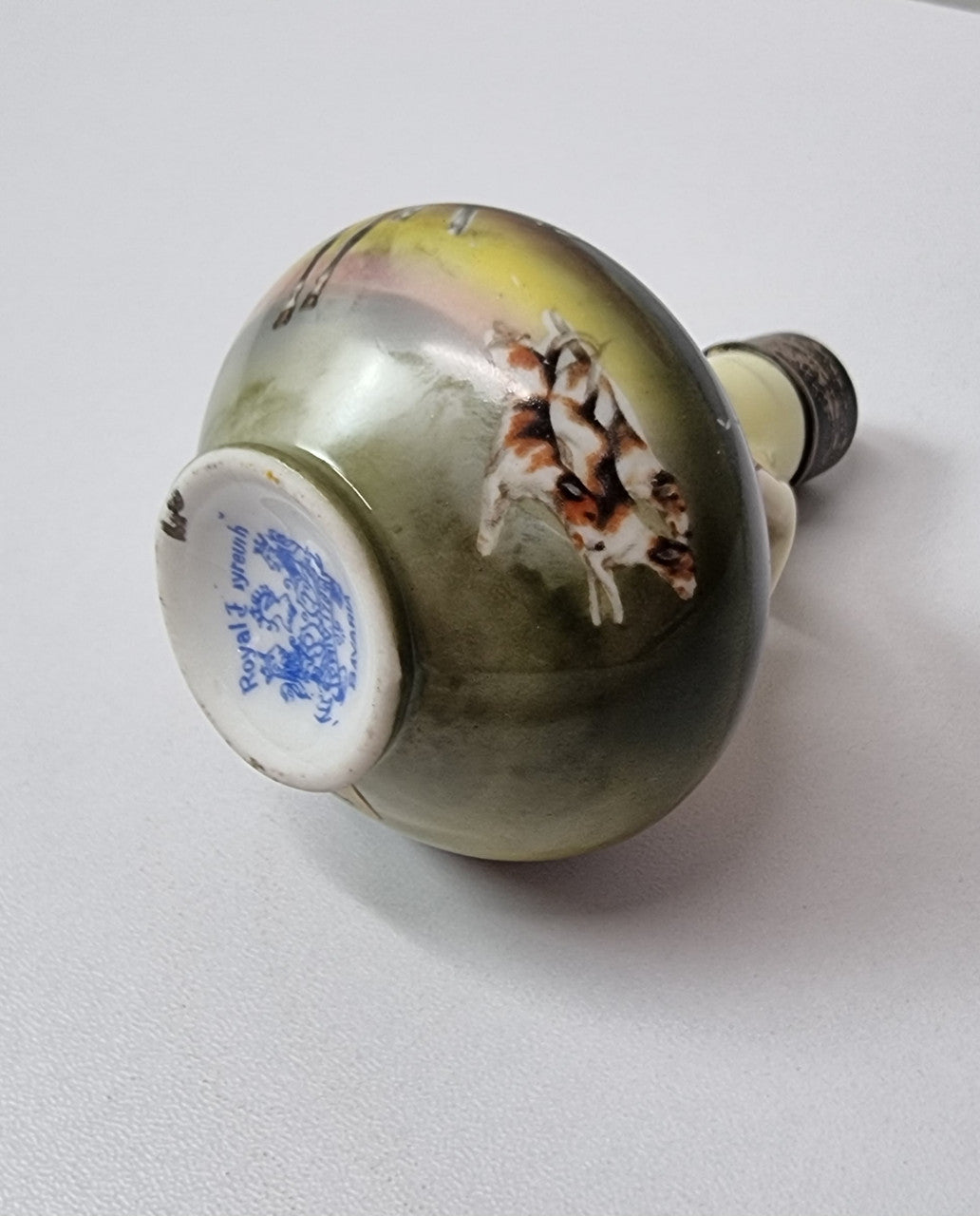 Royal Bayreuth Silver Top Vase Circa 1912 | Antique & Vintage | Moonee Ponds Antiques | Australia Wide Delivery