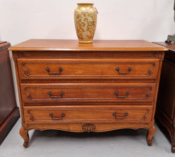Vintage French Louis XV Style Three Drawer Chest | Antique & Vintage | Moonee Ponds Antiques | Australia Wide Delivery