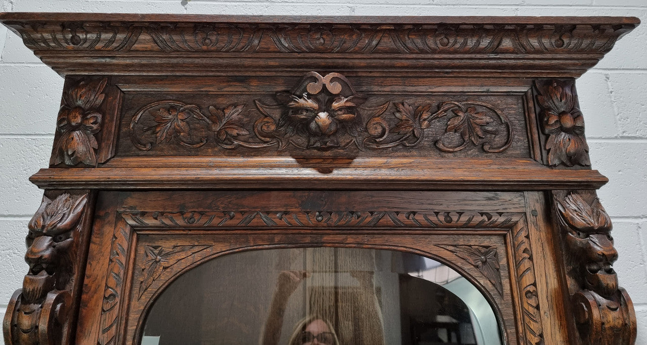 19th Century French Oak Gothic Style Cabinet | Antique & Vintage | Moonee Ponds Antiques | Australia Wide Delivery