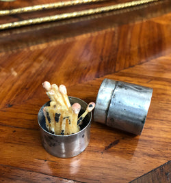 Rare Antique Australian Silver Vesta Case With Original Matches | Antique & Vintage | Moonee Ponds Antiques | Australia Wide Delivery