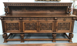 French Oak Renaissance Style Sideboard | Antique & Vintage | Moonee Ponds Antiques | Australia Wide Delivery