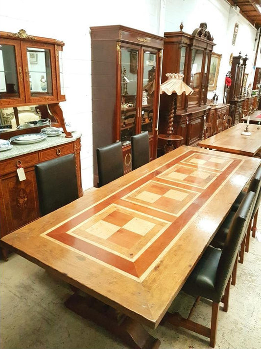 Large French Style Refectory Table