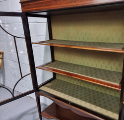 Edwardian Sheraton Revival Mahogany Display Cabinet | Antique & Vintage | Moonee Ponds Antiques | Australia Wide Delivery
