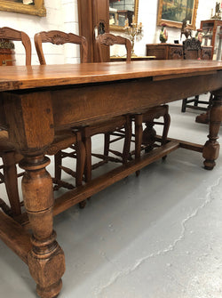 French 19th Century Extension Dining Table | Antique & Vintage | Moonee Ponds Antiques | Australia Wide Delivery
