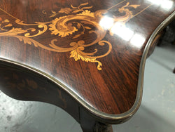 Superbly Marquetry Inlaid 19th Century French Bureau Plat | Antique & Vintage | Moonee Ponds Antiques | Australia Wide Delivery