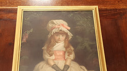Cherry Ripe Oleograph | Antique & Vintage | Moonee Ponds Antiques | Australia Wide Delivery