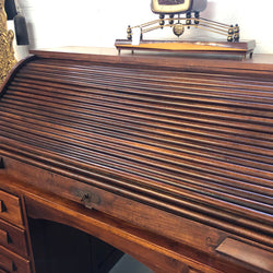 Fabulous Australian Roll Top Desk | Antique & Vintage | Moonee Ponds Antiques | Australia Wide Delivery