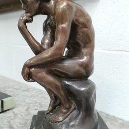 Antique Bronze Male Statue