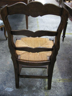 Set Of Six French Oak Dining Chairs | Antique & Vintage | Moonee Ponds Antiques | Australia Wide Delivery