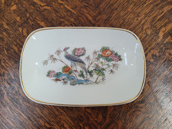 Wedgewood “Kutani Crane” Gold Edge Small Dish | Antique & Vintage | Moonee Ponds Antiques | Australia Wide Delivery