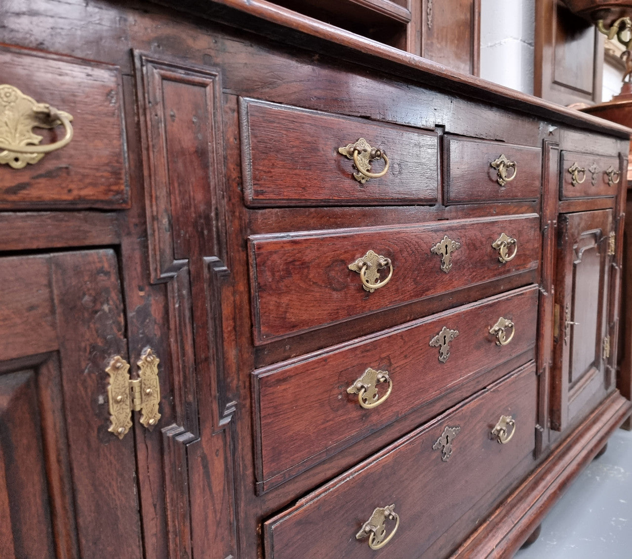 18th Century English Oak Farmhouse Dresser | Antique & Vintage | Moonee Ponds Antiques | Australia Wide Delivery