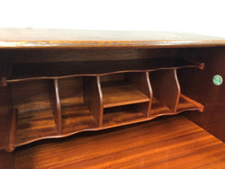 Tudor Style Oak Drop Down Writing Desk | Antique & Vintage | Moonee Ponds Antiques | Australia Wide Delivery