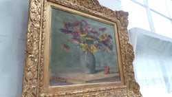 Absolutely beautiful Antique French Floral Oil Painting | Antique & Vintage | Moonee Ponds Antiques | Australia Wide Delivery