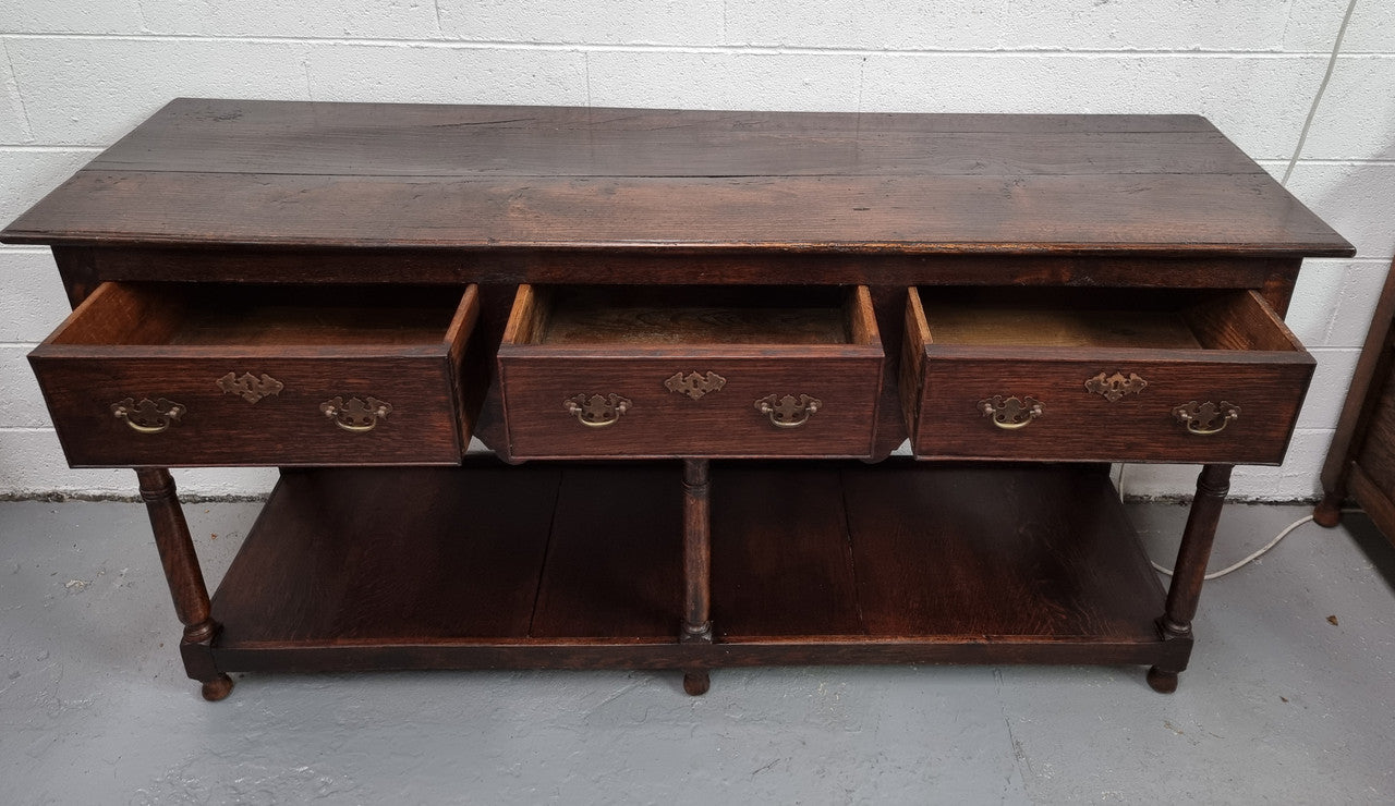 Beautiful Early 19th Century Dark Oak Dresser | Antique & Vintage | Moonee Ponds Antiques | Australia Wide Delivery