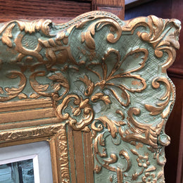 Beautifully framed floral oil on canvas
