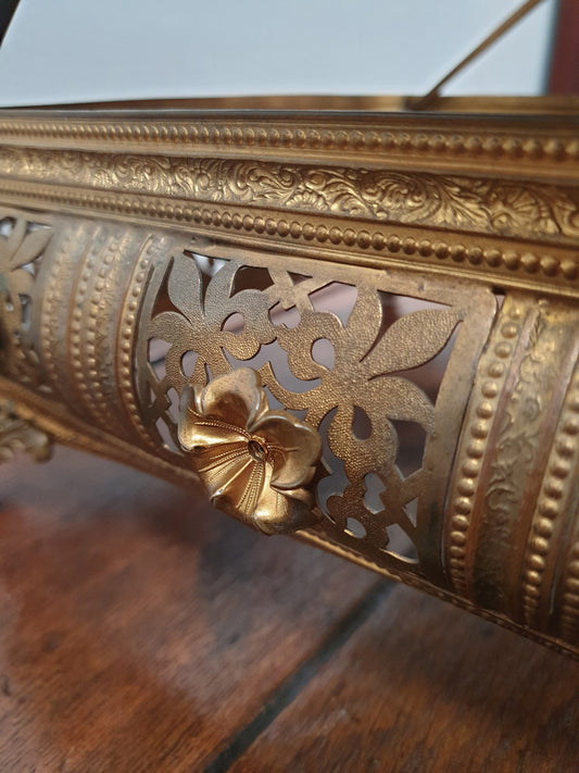 Rare French 19th Century Bronze Bible/Book Stand