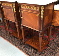 Sensational Pair of French Bedside Cabinets | Antique & Vintage | Moonee Ponds Antiques | Australia Wide Delivery