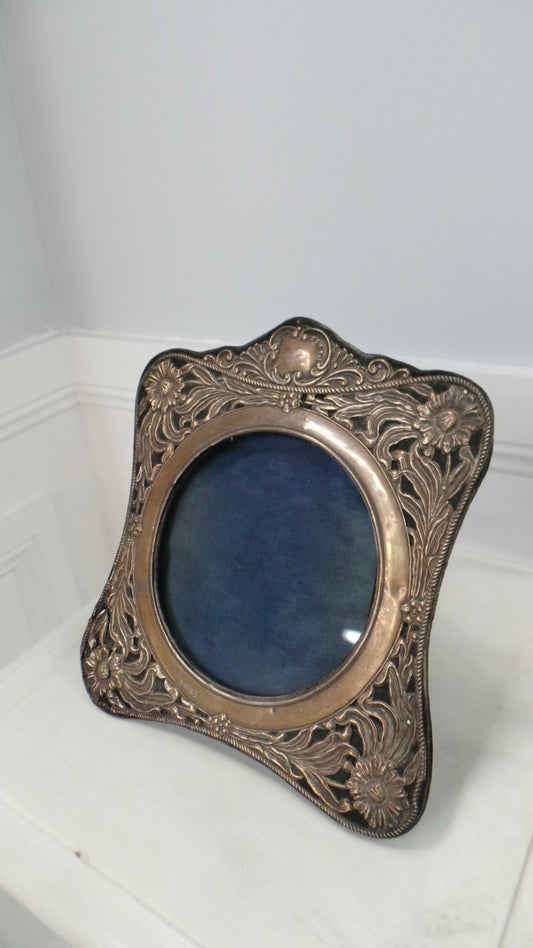 Antique Victorian Silver Frame
