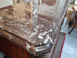 French Louis XVI Style Three Drawer Commode With Amazing Coloured Marble | Antique & Vintage | Moonee Ponds Antiques | Australia Wide Delivery