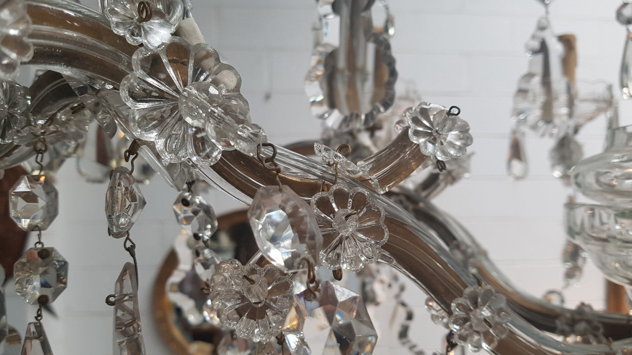 Fine French Parisian Chandelier | Antique & Vintage | Moonee Ponds Antiques | Australia Wide Delivery