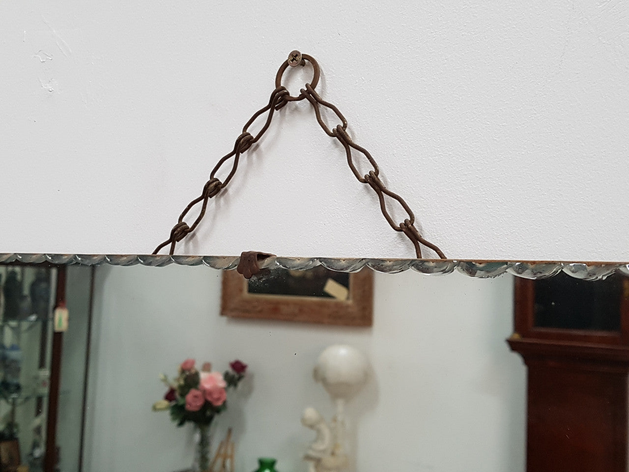 Art Deco Etched Mirror