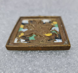 Russian Metal & Enamel Icon St George 19th Century | Antique & Vintage | Moonee Ponds Antiques | Australia Wide Delivery