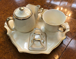 Royal Winton Cream Five Piece Breakfast Set | Antique & Vintage | Moonee Ponds Antiques | Australia Wide Delivery