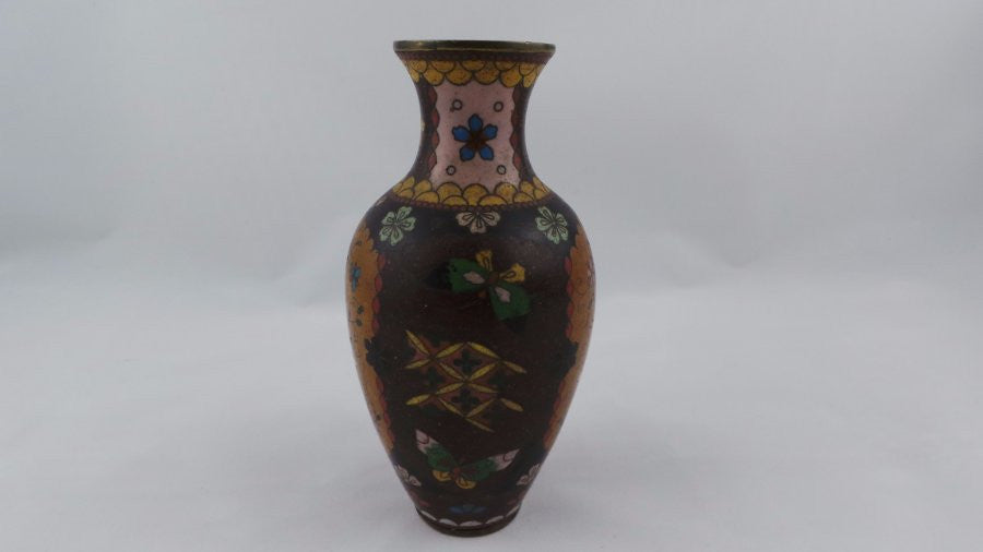 Japanese Cloisonne decorative vase | Antique & Vintage | Moonee Ponds Antiques | Australia Wide Delivery