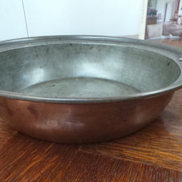 Antique Copper Frying Pan