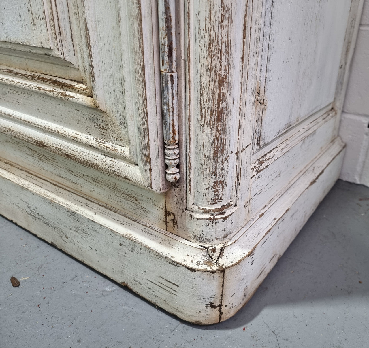 19th Century French Painted Three Door Oak Buffet | Antique & Vintage | Moonee Ponds Antiques | Australia Wide Delivery