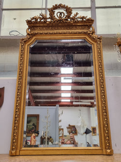Napoleon III Gilt Mantle Mirror With Original Mirror | Antique & Vintage | Moonee Ponds Antiques | Australia Wide Delivery