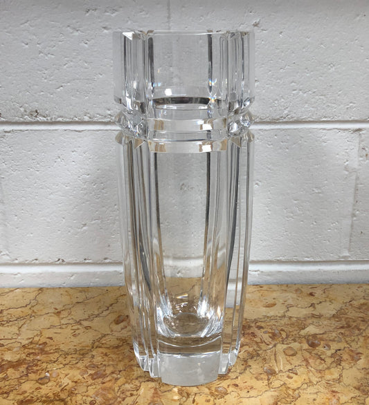 Moonee Ponds Antiques Swedish Orrefors Signed Tall Vase