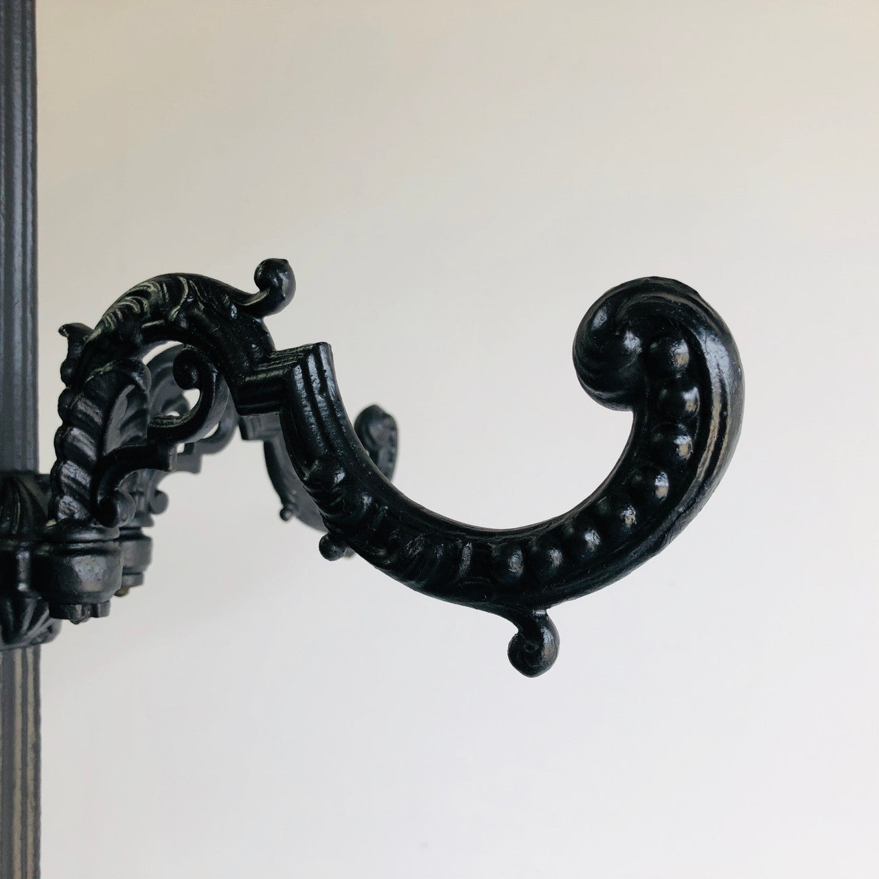 Antique French Cast Iron Coat Stand Painted Black | Antique & Vintage | Moonee Ponds Antiques | Australia Wide Delivery