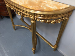 French Antique Early 19th Century Gilt & Marble Top Console Table | Antique & Vintage | Moonee Ponds Antiques | Australia Wide Delivery