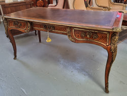 Antique French Rosewood Ornate Bureau Plat | Antique & Vintage | Moonee Ponds Antiques | Australia Wide Delivery