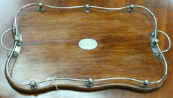Vintage Wooden Drinks Tray | Antique & Vintage | Moonee Ponds Antiques | Australia Wide Delivery