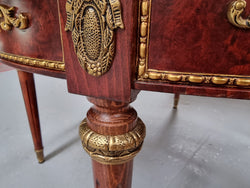 Stunning French Burr Walnut & Marble Top Coffee Table | Antique & Vintage | Moonee Ponds Antiques | Australia Wide Delivery