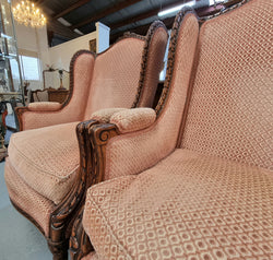 Pair of Antique Louis XVI th Style Bergere Chairs | Antique & Vintage | Moonee Ponds Antiques | Australia Wide Delivery