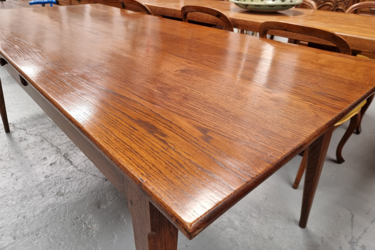 Antique French Oak Farmhouse Table Fully Restored | Antique & Vintage | Moonee Ponds Antiques | Australia Wide Delivery