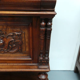 Antique 19th Century French Walnut Buffet