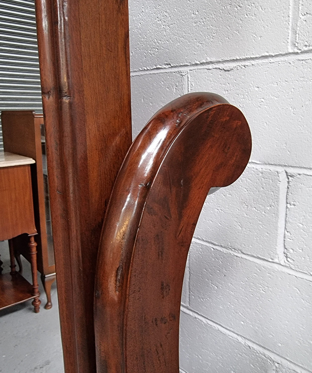 Antique Victorian 19th Century Full Length Mahogany Cheval Mirror | Antique & Vintage | Moonee Ponds Antiques | Australia Wide Delivery