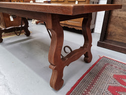 French Oak Spanish Style Farmhouse Table | Antique & Vintage | Moonee Ponds Antiques | Australia Wide Delivery