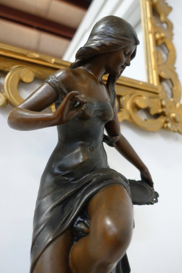 French Cold Painted Spelter Figure | Antique & Vintage | Moonee Ponds Antiques | Australia Wide Delivery