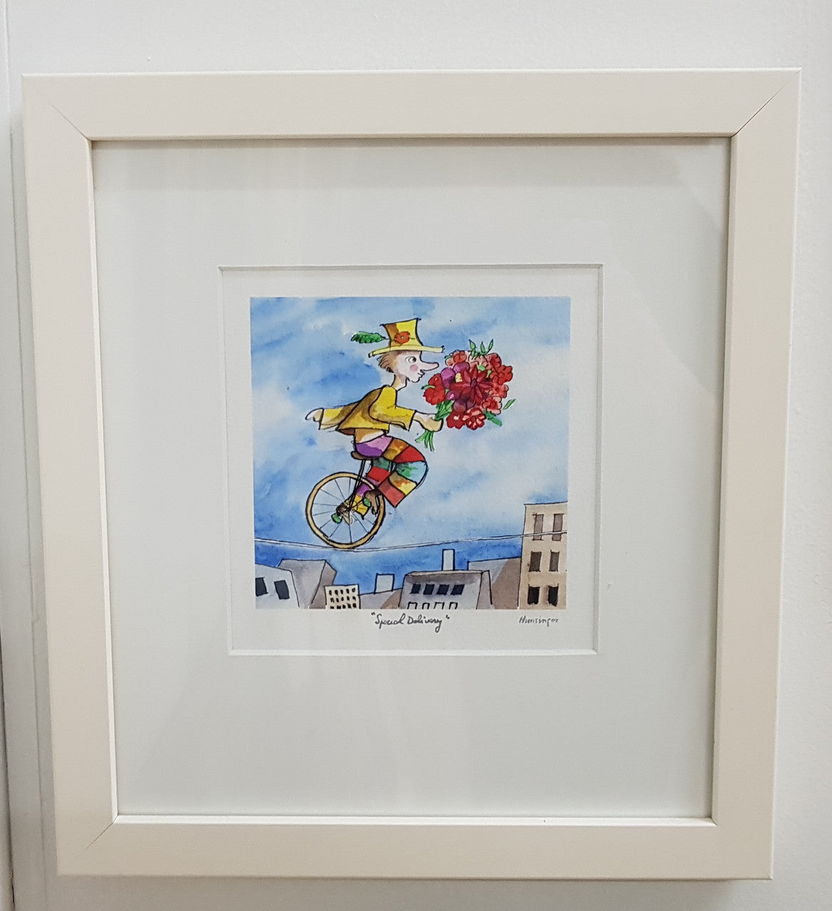 Set of Three Henri Hunsinger Paintings Set of Three Henri Hunsinger Paintings