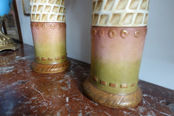 Pair of Art Nouveau Amphora Vases | Antique & Vintage | Moonee Ponds Antiques | Australia Wide Delivery