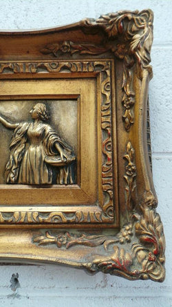 Gold Wall Plaque | Antique & Vintage | Moonee Ponds Antiques | Australia Wide Delivery