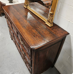 Impressive French Oak 18th Century Louis XV Chest of Three Drawers | Antique & Vintage | Moonee Ponds Antiques | Australia Wide Delivery