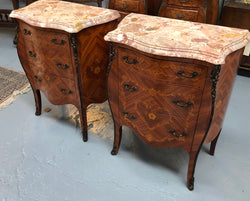 Rare Pair Of French Miniature Commode Bedsides | Antique & Vintage | Moonee Ponds Antiques | Australia Wide Delivery