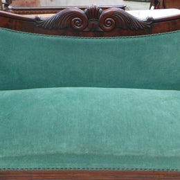 French Empire Mahogany Couch