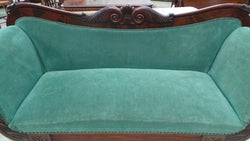 French Empire Mahogany Couch | Antique & Vintage | Moonee Ponds Antiques | Australia Wide Delivery